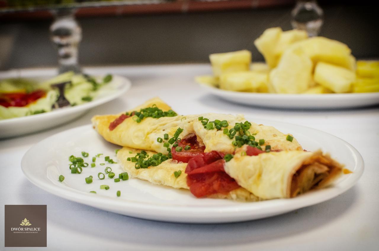 Oleśnica Dwor Spalice Spa Residence & Restaurant Lawendowa Restauracja מראה חיצוני תמונה