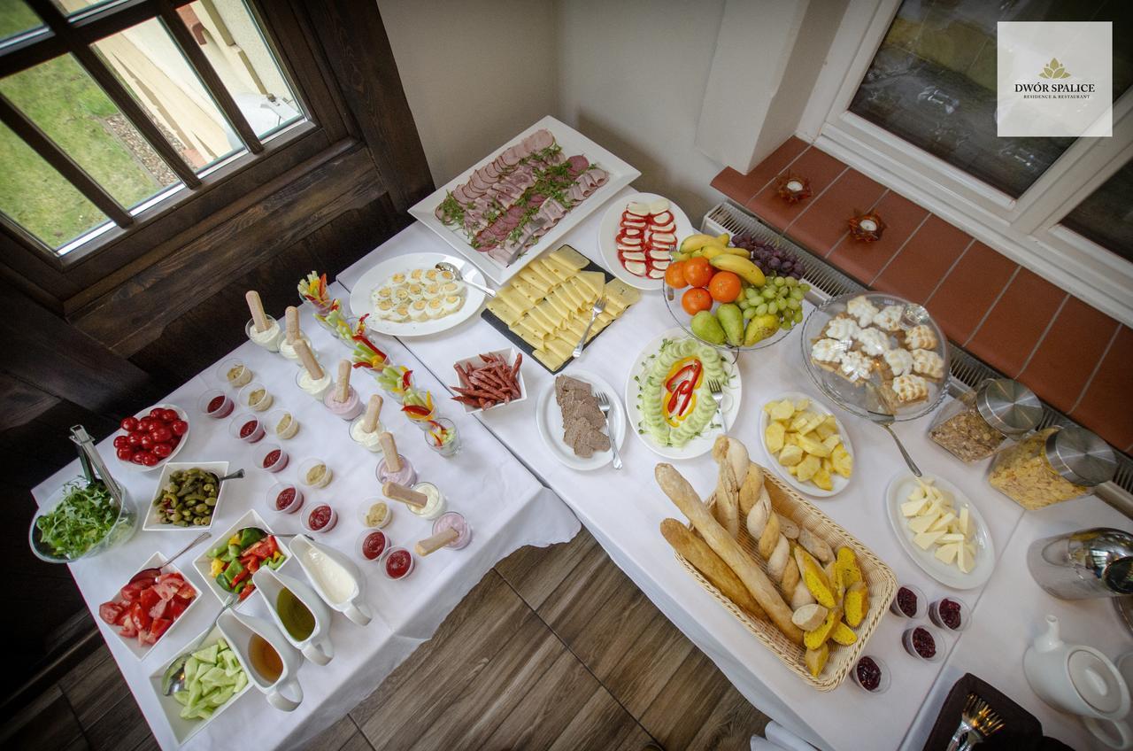 Oleśnica Dwor Spalice Spa Residence & Restaurant Lawendowa Restauracja מראה חיצוני תמונה